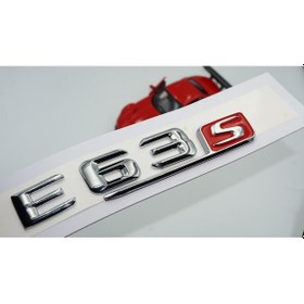 Resim E63S Bagaj Yazı Logo Gümüş Renk Ürün (547070184) 