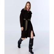 Resim Twist Kuşaklı Kadın Kaban (TW6250008039) 