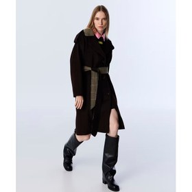 Resim Twist Kuşaklı Kadın Kaban (TW6250008039) 