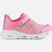 Resim Vicco Samba Işıklı Kız Çocuk Pembe Spor Ayakkabı 