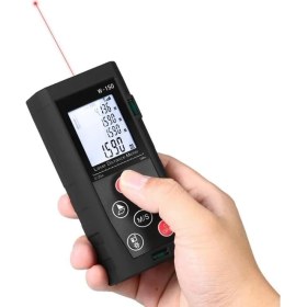 Resim Wellhise W-150 Lazer Metre Mesafe Ölçer 150 mt 