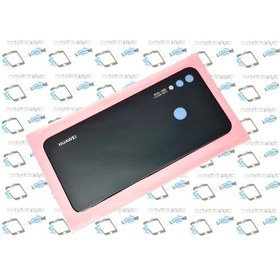 Resim Huawei Nova 3i Arka Pil Batarya Kapağı (CAM) SİYAH 