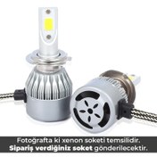 Resim 9005 Mach Led Xenon Ampul Beyaz 12V / 36W / 6400Lumens 