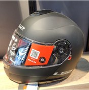 Resim LS2 STROBE 2 MAT SİYAH ÇENE AÇILIR KASK 