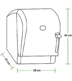 Resim CetKing Kağıt Havlu Dispenseri Manuel K8T 