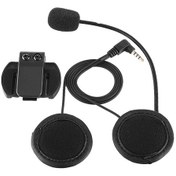 Resim V4 V6 İletişim Sistemleri İçin Mıc İle Motosiklet Kask İntercom Bluetooth Kulaklık 