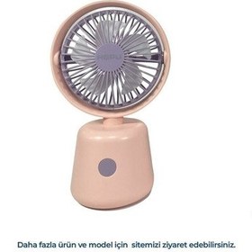 Resim Hepu LD-9053 Şarjlı Masaüstü Fan Vantilatör 