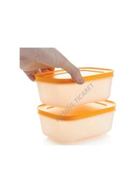 Resim Tupperware Alaska Kap 450 Ml 2'Li Buzluk Saklama Kabı Çok Renkli 