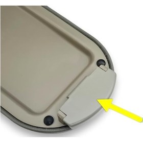 Resim Seat Ibiza 2009-2017 Kol Dayama Kolçak Kapağı Açma Mandalı Düğme 