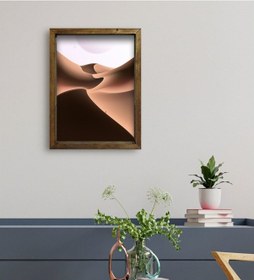 Resim Bk Gift Otel Odası Konseptli Doğal Masif Ahşap Çerçeveli Tablo 45 (551119642) 