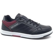 Resim Nesil Shoes Wickers 1777 Siyah&Füme&Bordo Erkek Günlük Spor Ayakkabı 