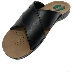 Resim Da-ye 5681-24 Anatomik Suya Dayanıklı Erkek Terlik 45-47 Siyah 