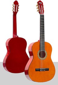 Resim Midex CG-270M Doğal Renk Klasik Gitar 4/4 Yetişkin Boy Sap Ayarlı Full Set 
