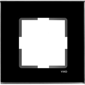 Resim Viko Novella Cam Düz Siyah Tekli Çerçeve - 92192271 