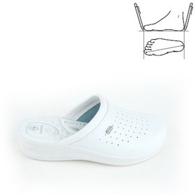 Resim Gezer 04770-26 Anatomik Sabo Terlik 36-41 Beyaz 