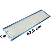 Resim Hnt61110xh Ankastre Davlumbaz Aspiratör Alüminyum Yağ Süzgeç Tel Kaset Filtre 13cm X 47,5cm 