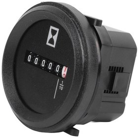 Resim 52mm Mühendislik Plastik Saat Ölçer - Traktör, Excavatör İçin Doğru Kullanım Süresi Ve Verimlilik Takibi 