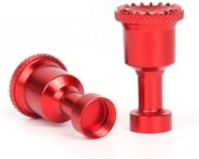 Resim DJI Mavic Air Drone için 2 Adet Tırtıklı Kaydırmaz Joyistik Aksesuar Kırmızı Açık 