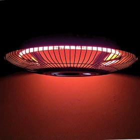 Resim Evento 2000 Watt Işıklı Avize Tipi Yeni Nesil Infrared Isıtıcı | Kumandalı - Zaman Ayarlı 