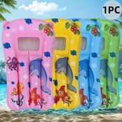 Resim PVC Malzeme ile 4 Renk Mevcut (Küçük Dalga Tahtası) Çim Kaydırması/Su Yüzeni/Havuz Partileri için Temel, Açık Hava Su Oyunları için Şişme Yüzme Yüzeri Parti Hediyesi 