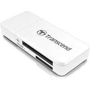 Resim Transcend TS-RDF5W SD/microSD USB 3.1 Kart Okuyucu Beyaz 