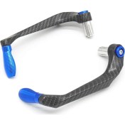 Resim Manet Koruma Karbon Desen Mavi 