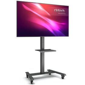 Resim Cletech Raflı Modüler LCD Tv / Monitör Sehpası 43” – 75” 