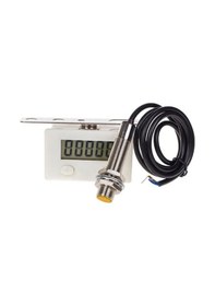 Resim Gajeena Manyetik Sensörlü Endüstriyel Sayıcı - 5 Haneli Büyük Ekranlı Otomatik Sayım Cihazı Diğer 