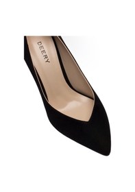 Resim Deery Siyah Süet Kadın Stiletto Siyah (539889734) Siyah 