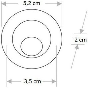 Resim Cata CT-5268g Yıldız Spot Hareketli 1.5 W Günışığı 