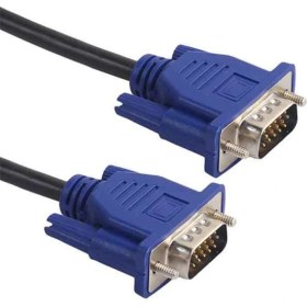 Resim 10 Metre VGA Kablo 10 Metre 15 Pin Erkek Erkek Kablo 