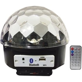 Resim Jetcom Bluetoot Mp3 Müzik Çalabilen Sihirli Led Disko Topu 