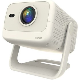 Resim Everest Pj05, 400 Led Lümen, 1920x1080p, 1xhdmı, 1xusb, Rj45, Wifi 6, Bluetooth, 30.000 Saat Led Ömr 