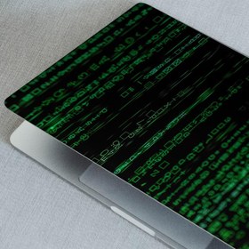 Resim Akan Binary Kodlar Notebook Sticker, Laptop sticker,, Hp Sticker, Asus Sticker, 15.6 inç Sticker 