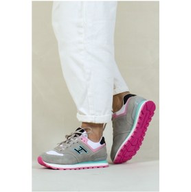 Resim Hammer Jack Hakiki Deri Ciment-Siyah Kadın Spor Ayakkabı - 545252233 