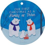 Resim Teltree Yılbaşı Ağacı Aksesuarı - 7.2cm Akrilik Asılı Süs 10 Çeşit 