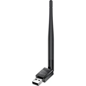 Resim USB Wifi Adaptörü Kablosuz Wifi Internet Ağ Kartı Anten 1500 Mbps Dual Band 2.4ghz 5ghz Windows 10 / 11 180 Metre Açık Alan Menzilli Pc Laptop Tv 