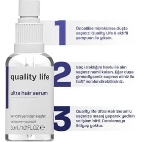 Resim Mena Rise Quality Life Ql Hızlı Saç Uzatma Serumu 