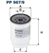 Resim Yakıt Filtresi FILTRON PP 967/9 
