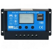 Resim Mexxsun 10 Amper 12 / 24 V Volt Şarj Kontrol Cihazı Regülatörü 