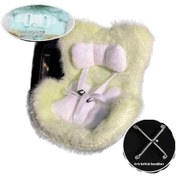 Resim Labubu Pamuk Oyuncak Tabanı Oyuncak Aksesuarları Kanepe Koltuk Green 