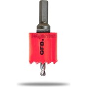 Resim Gfb Bi Metal Panç Metal Testere 20 mm + Hex Düz Girişli Adaptör 