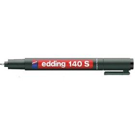 Resim Edding Asetat Kalemi Permanent S Seri 0.3 MM Siyah 140 S 