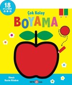 Resim Çok Kolay Boyama Elmalı Resim Kitabım 