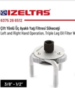 Resim İzeltaş Çift Yönlü ÜÇ AYAKLI Yağ Filtresi Sökeceği 