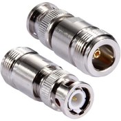 Resim Bnc Erkek - N Dişi Çevirici Rf Konnektör Adaptör Bmnf 