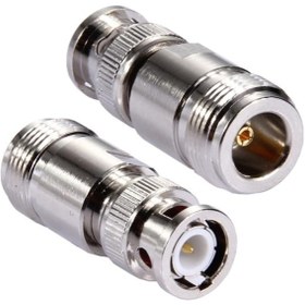 Resim Bnc Erkek - N Dişi Çevirici Rf Konnektör Adaptör Bmnf 