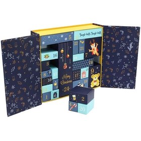 Resim Homyl Advent Takvimi Hediye Kutusu Oturma Odası Yatak Mağaza 33cmx30,5cmx8cm 