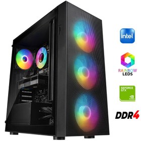 Resim Avantron Gaming Pc intel i5 8400 (8.Nesil) 16Gb Ddr4 512Gb M2 Nvme 4Gb Gtx1050Ti Oyun Bilgisayarı 