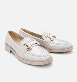 Resim Anna Ortopedik Taban Deri Loafer BEJ RUGAN 